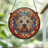 Cairn Terrier Stained Glass Effect Suncatcher